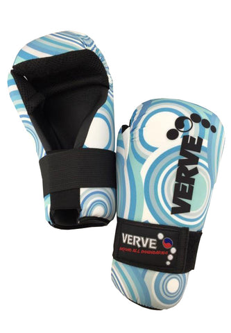 Blue Retro Gloves