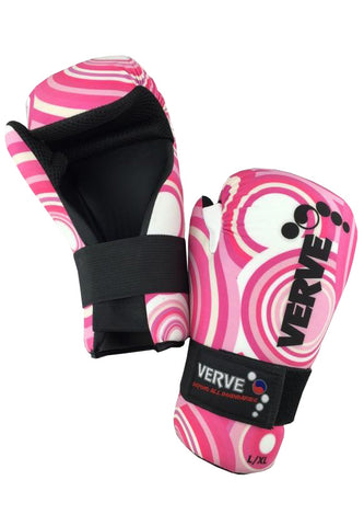 Pink Retro Gloves