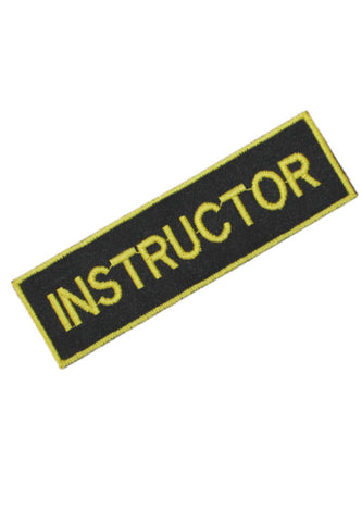 Embroidered Instructor Badge