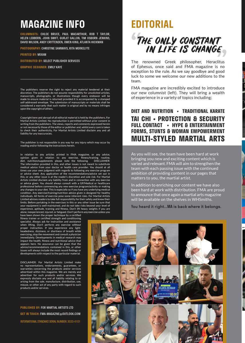 FMA Magazine - Issue 2 – Verve Martial Arts