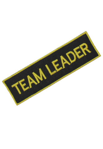 Embroidered Team Leader Badge