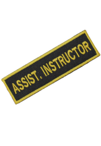 Embroidered Assistant Instructor Badge