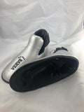 LARGE Silver Kick Boots
