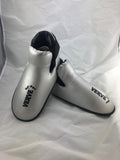 LARGE Silver Kick Boots