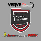 PAY FOR THE YEAR - 1 year of classes at 3 or more sessions per week